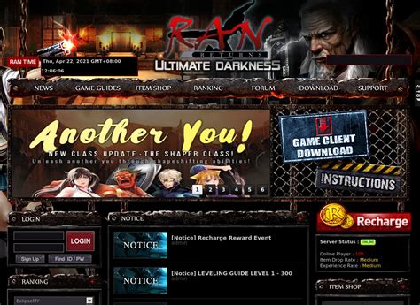 ran online private server|ran online classic server.